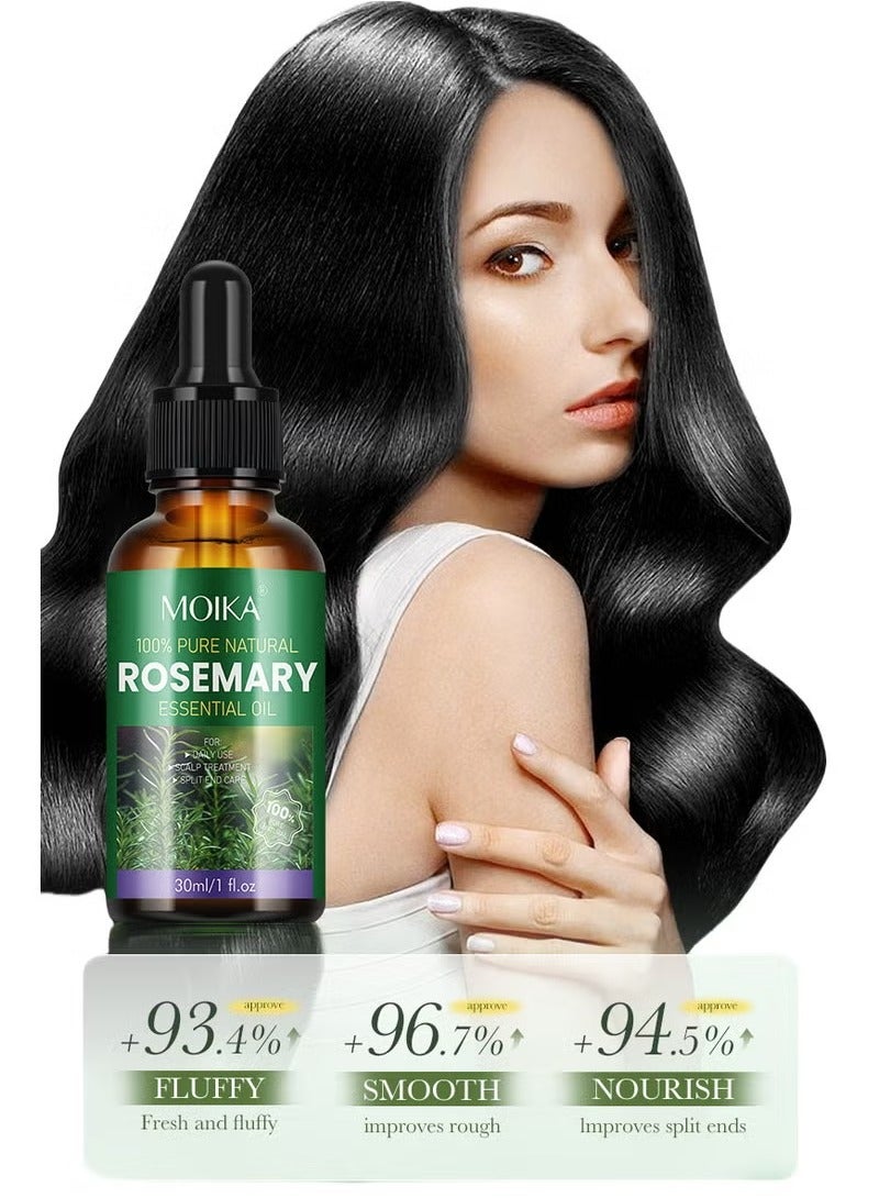 مويكا زيت إكليل الجبل للشعر، علاج عطري، عناية بفروة الرأس - Image 1