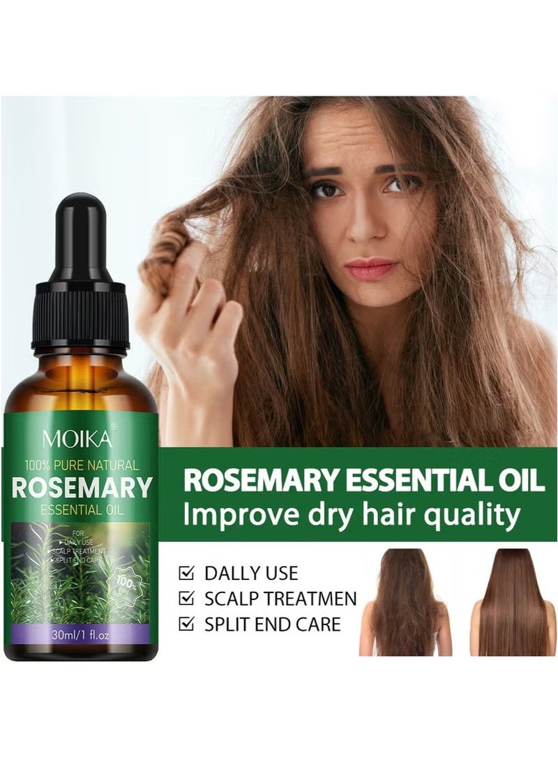 مويكا زيت إكليل الجبل للشعر، علاج عطري، عناية بفروة الرأس - Image 4