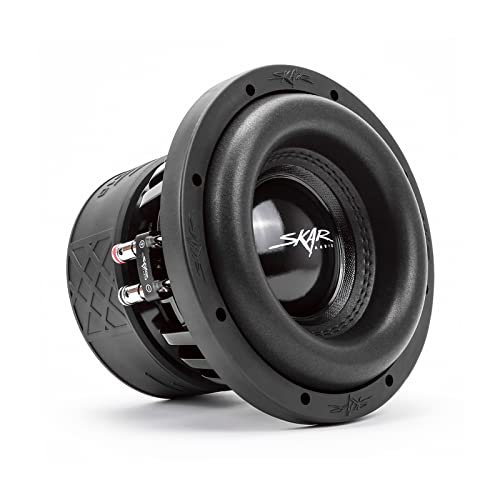 Skar Audio EVL-8 D4 8" 1200 Watt Max Power Dual 4 Ohm Car Subwoofer - Image 1