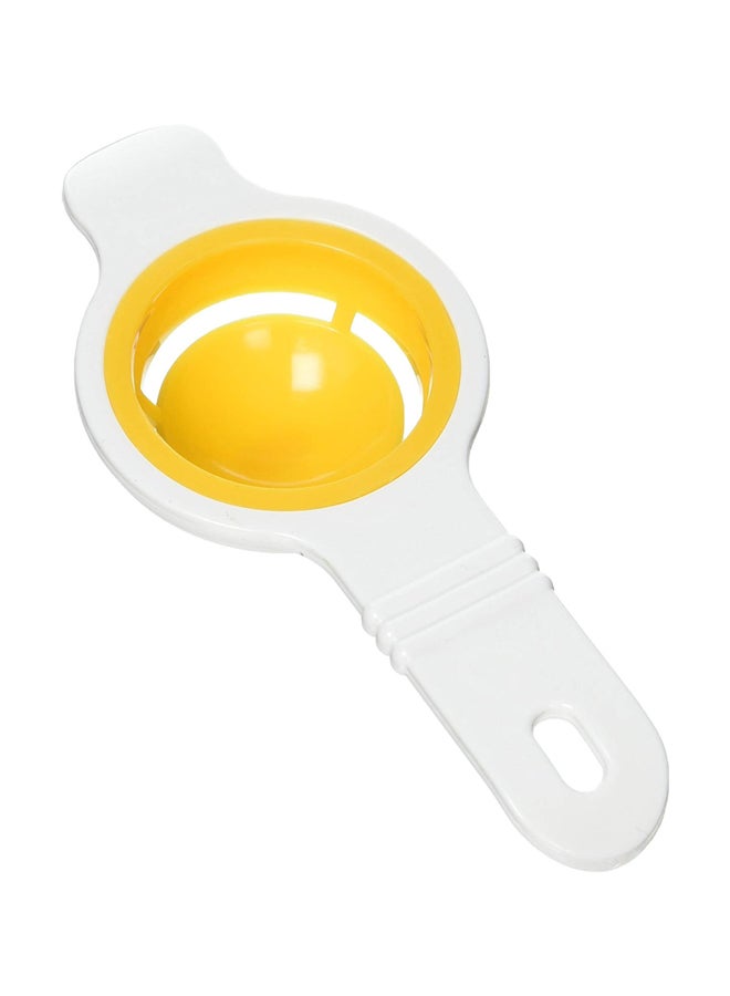 Egg Yolk Separator White/Yellow 1x3.6x8.6inch - Image 1
