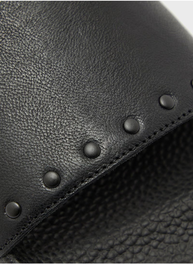 John Varvatos - Studded Pool Sandals - Image 1