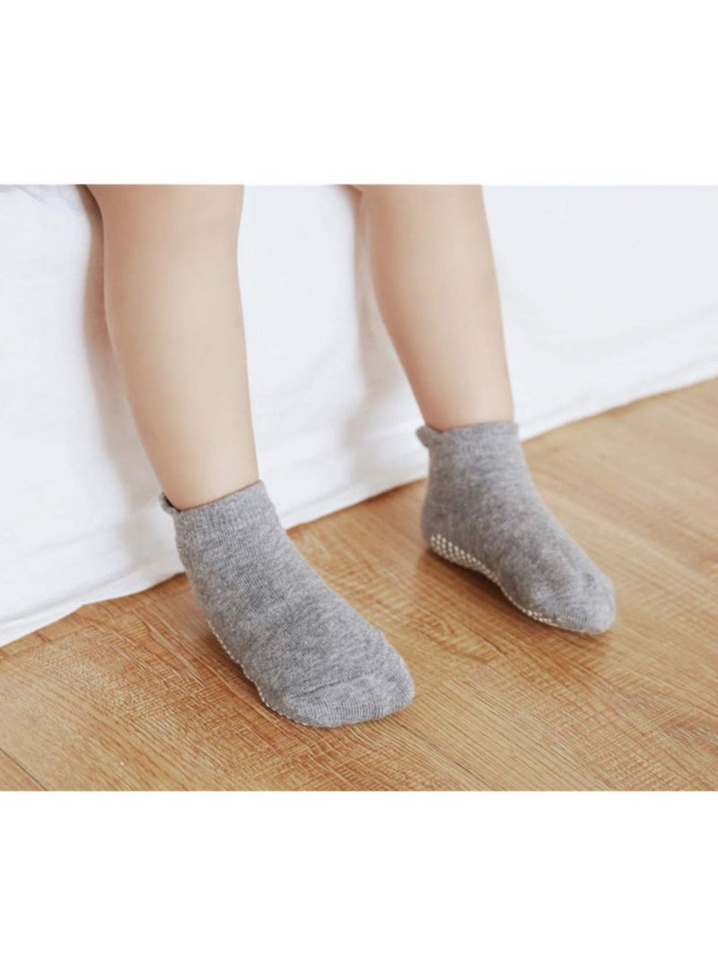 KASTWAVE Toddler Grips Ankle Non Slip Socks for Kids Low Cut Anti Skid Floor Baby Boys and Girls - Image 4