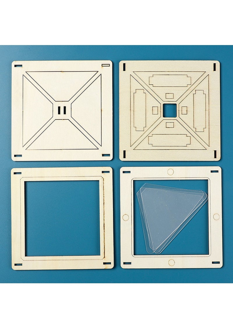 3D Holographic Display Stands Projector Mobile Smartphone Hologram Bracket 360° Images Holographic Display Stands Projector for Ad Display and Cartoon Interaction and Entertainment and Gift Developmen - Image 4