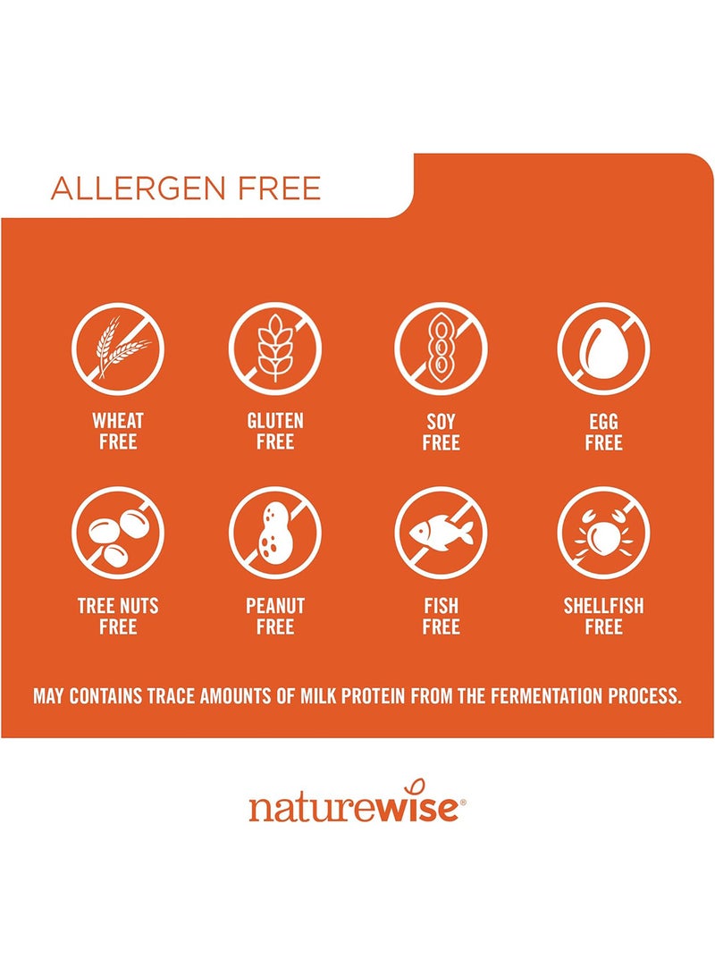 NatureWise Max Probiotics Delayed Released Capsule 30 Billion Cfu With 12 Highly Effective Strains Shelf Stable 2 Month Supply 60 Capsules - Image 5