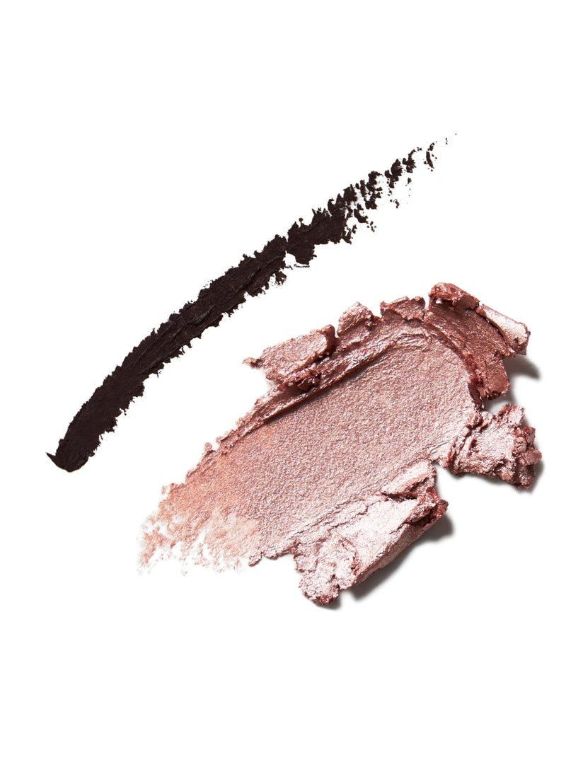 LAURA GELLER NEW YORK Swipe n Line Dual Ended Eyeshadow Eyeliner Classic Onyx Champagne Cream Eyeshadow and Smooth Glide Eyeliner  Waterproof and Crease free Color - Image 2