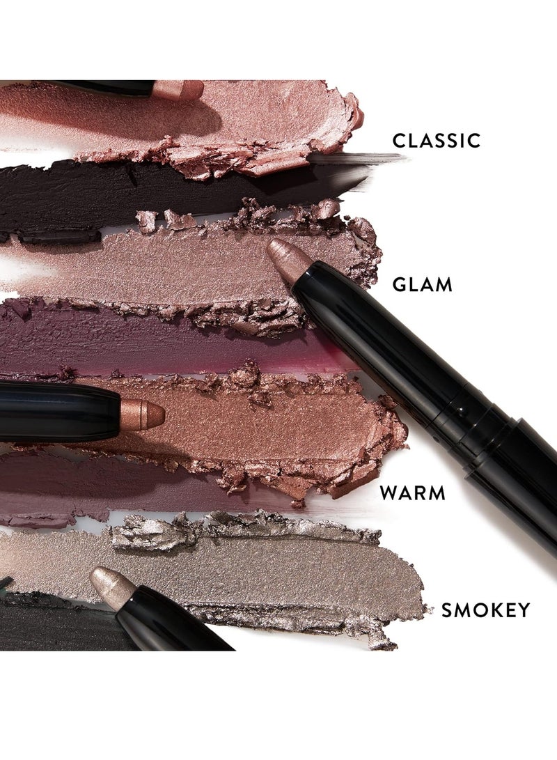 LAURA GELLER NEW YORK Swipe n Line Dual Ended Eyeshadow Eyeliner Classic Onyx Champagne Cream Eyeshadow and Smooth Glide Eyeliner  Waterproof and Crease free Color - Image 4