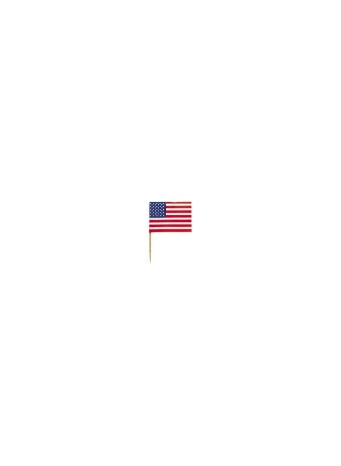 50Pcs Disposable World Cup Multi National Country Flag Stick Cake Toper Flag Fruit Stick Cocktail Cake Stick Toothpick Food Decoration - Image 1