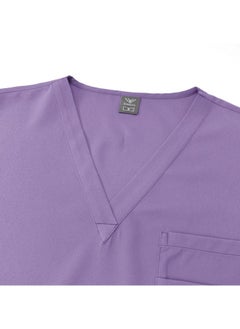 NiaaHinn Womens Men Medical Scrubs Set Unisex Scrub Top and Scrub Pant Set Medical Uniform Scrubs Medical Uniform Set (White)  - Image 5