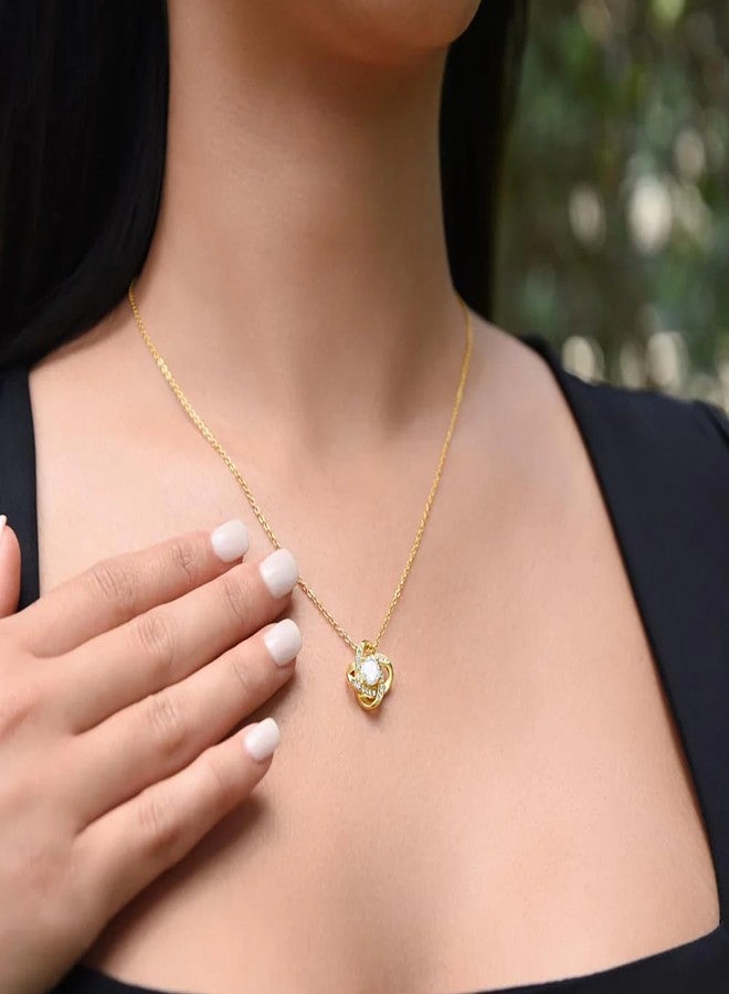 LUXUS™ Love Knot Necklace for Daughter from Dad - Inspirational 18K Gold Finish, Thoughtful Gift for Birthday, Graduation & Christmas, Empowering Message Necklace (Gift Box) - Image 2