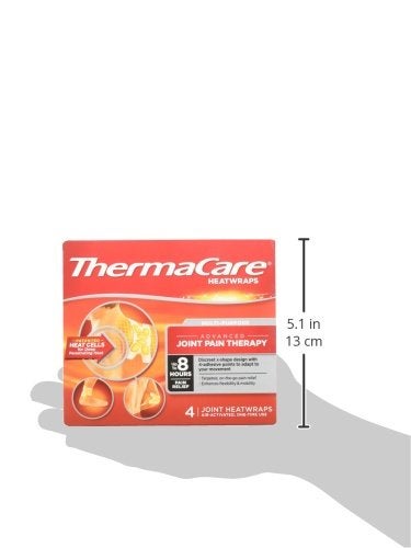 ThermaCare Portable Heating Pad, Joint and Muscle Pain Relief Patches, Multi-Purpose Heat Wraps (4 Patches) - Image 3