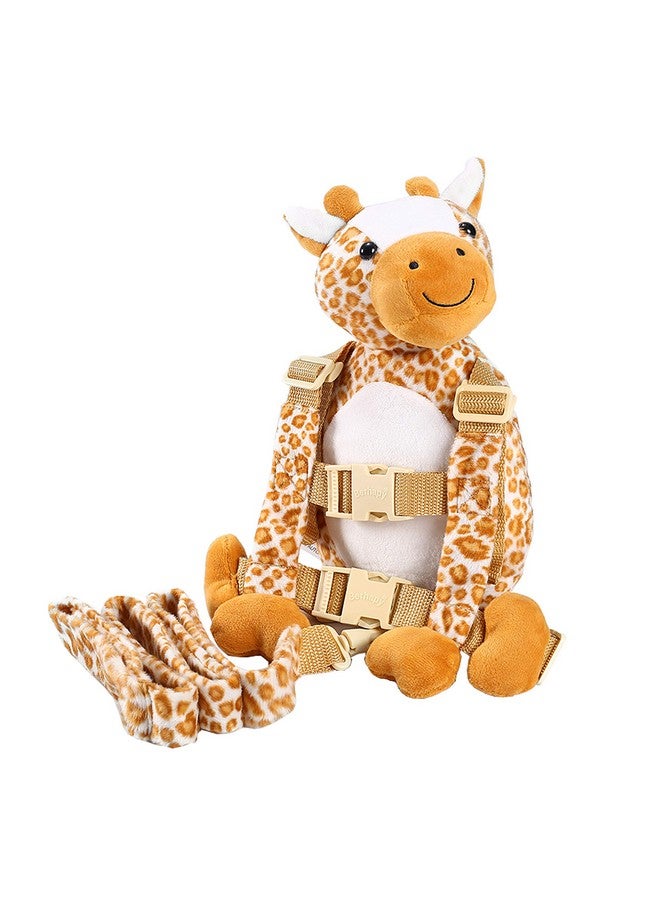 Berhapy 2 In 1 Giraffe Toddler Safety Harness Backpack Children'S Walking Leash Strap Kid Leash For 13 Years Old Toddler Leash For Boys And Girls  - Image 2