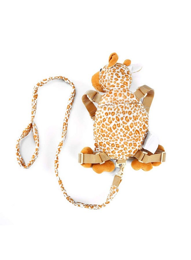Berhapy 2 In 1 Giraffe Toddler Safety Harness Backpack Children'S Walking Leash Strap Kid Leash For 13 Years Old Toddler Leash For Boys And Girls  - Image 4