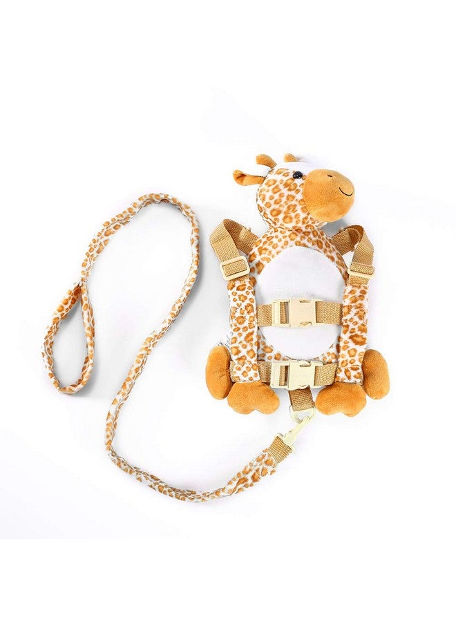 Berhapy 2 In 1 Giraffe Toddler Safety Harness Backpack Children'S Walking Leash Strap Kid Leash For 13 Years Old Toddler Leash For Boys And Girls  - Image 3