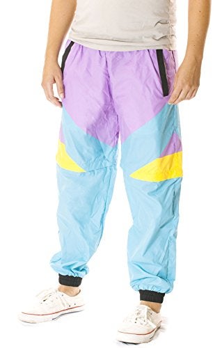Funny Guy Mugs Gnarly Windbreaker Pants, Medium - Image 1