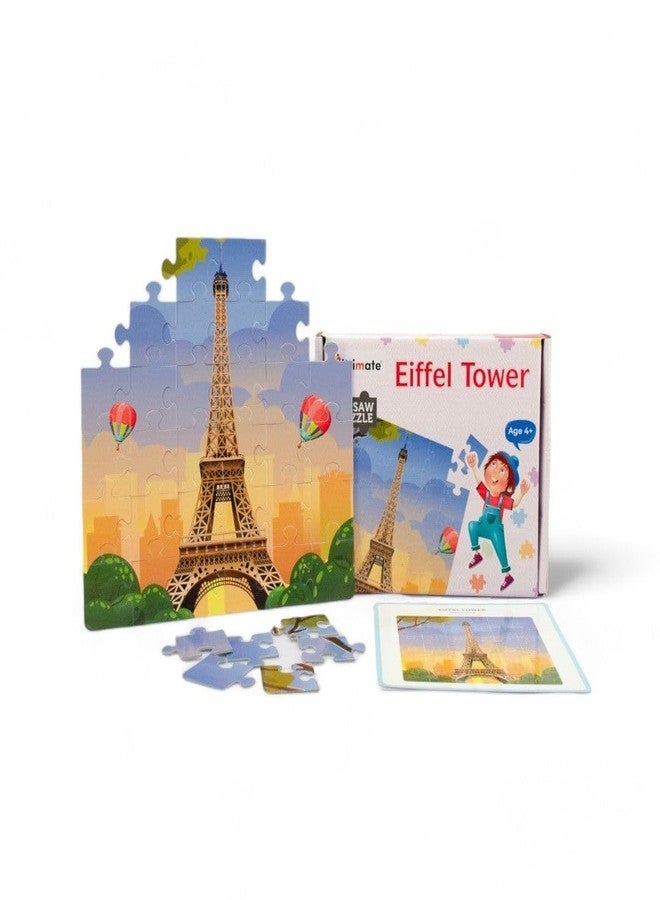 Mittimate Eiffel Tower Jigsaw Puzzle Game for Kids Age 4 to 6 Old I 36 Pieces Puzzle Toy I Birthday Gift for Children - Image 2