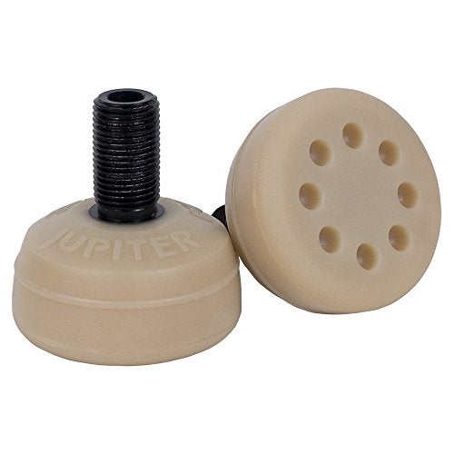 PowerDyne Jupiter Toe Stops - Pair of Natural Rubber Roller Skate Toe Stoppers - Image 1