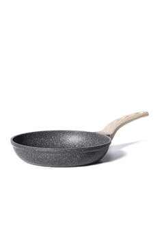 CAROTE Carote nonstick frying pan skillet non stick granite fry pan egg pan omelet pans stone cookware chef's pan PFOA free induction compatible classic granite 8 inch  - Image 1