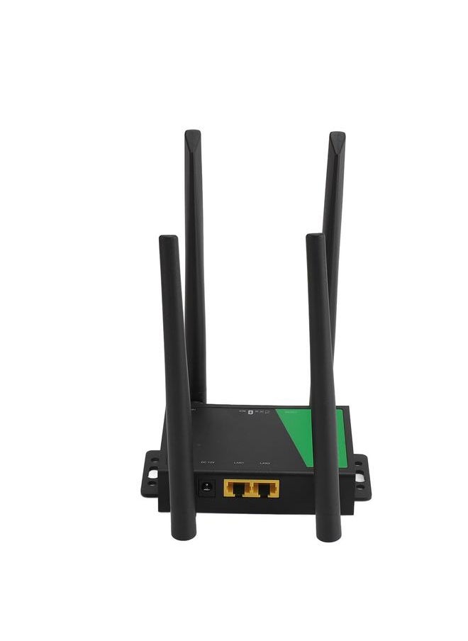 Thoraya 4G CPE Router LTE Wireless Router with SIM Card Slot 300Mbps Unlocked Wireless Mobile WiFi Hotspot Router with 4 Antennas UK Standard  - Image 4