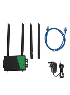 4G CPE Router LTE Wireless Router with SIM Card Slot 300Mbps Unlocked Wireless Mobile WiFi Hotspot Router with 4 Antennas UK Standard