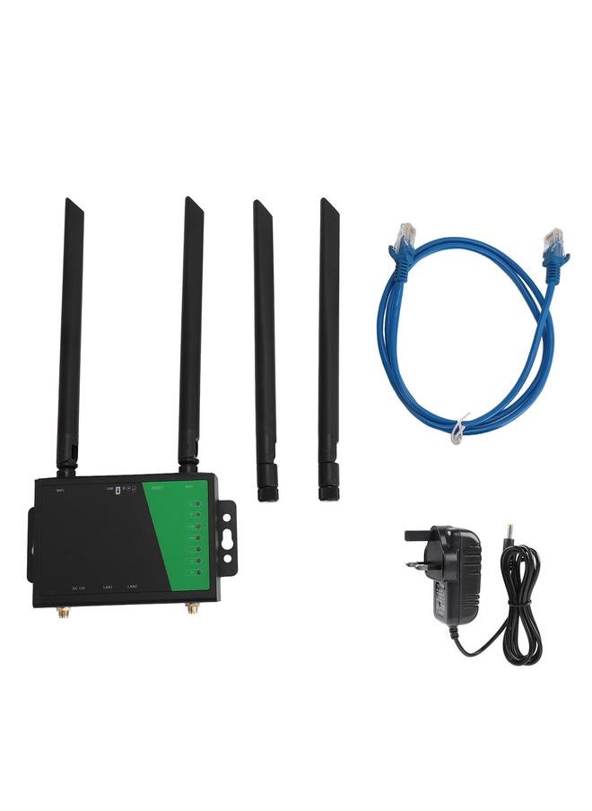 Thoraya 4G CPE Router LTE Wireless Router with SIM Card Slot 300Mbps Unlocked Wireless Mobile WiFi Hotspot Router with 4 Antennas UK Standard  - Image 1