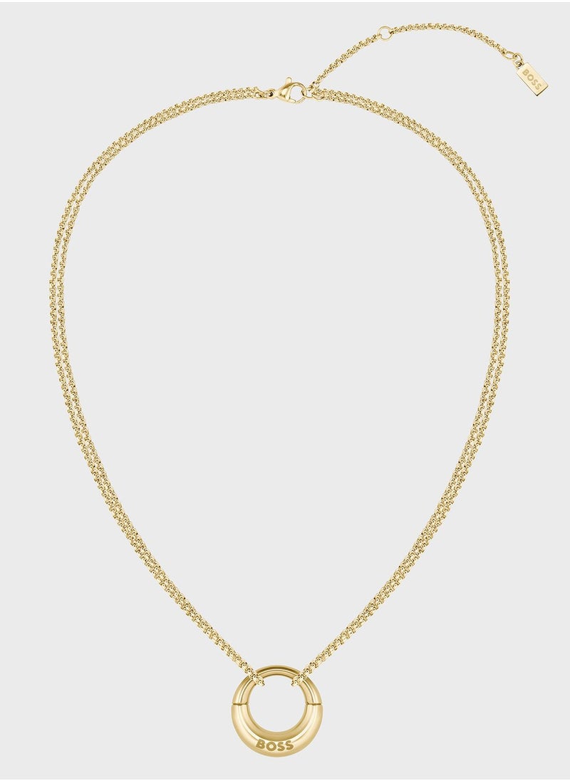 BOSS - Stainless Short Necklace - Image 1