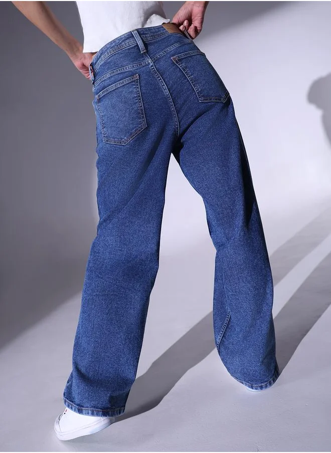 هوبرهولمي Hubberholme Low Rise Oversized Jeans