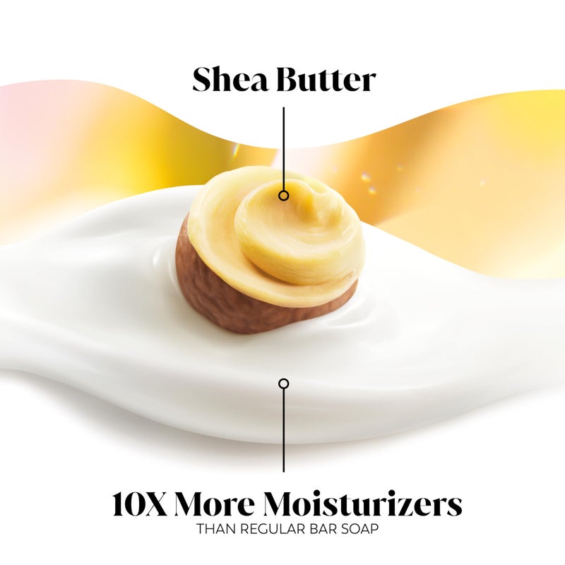 Olay صابونة الجمال Olay Moisture Outlast Ultra Moisture Shea Butter Beauty Bar مع فيتامين B3 Complex، 3.17 أونصة (عبوة من 12 قطعة) - Image 5