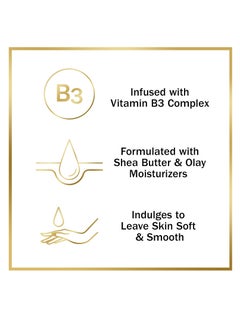 Olay Olay Outlast Ultra Moisture Beauty Soap Bar, 10x More Moisturizers, Nourishing Conditioners, Vitamin B3 Complex, 3.17 oz (Pack of 12)  - Image 3