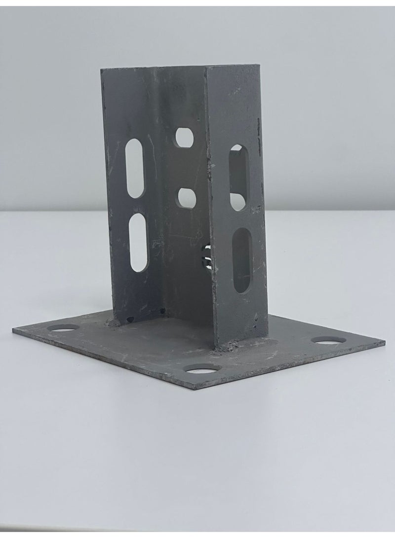 حامل قاعدة لوحة شمسية JW-210505 | دعامة تثبيت من الحديد المجلفن شديد التحمل | هيكل شمسي مقاوم للتآكل - Image 2