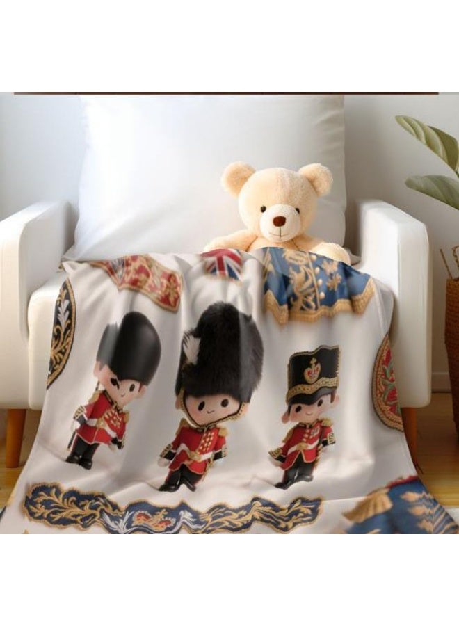 عام بطانية رقيقة من الفانيلا الكرتونية للأطفال والرضع (دافئة ومريحة، ومناسبة للنوم والألعاب) 70 سم * 100 سم - 113 - Image 3