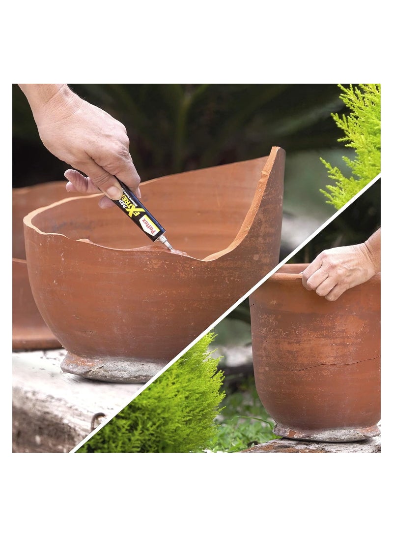 باتكس ريبير إكستريم لاصق قوي لجميع الأغراض غراء شفاف فوري فائق القوة سهل الاستخدام، 1 × 8 جرام - Image 4