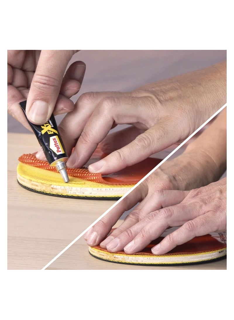 باتكس ريبير إكستريم لاصق قوي لجميع الأغراض غراء شفاف فوري فائق القوة سهل الاستخدام، 1 × 8 جرام - Image 3