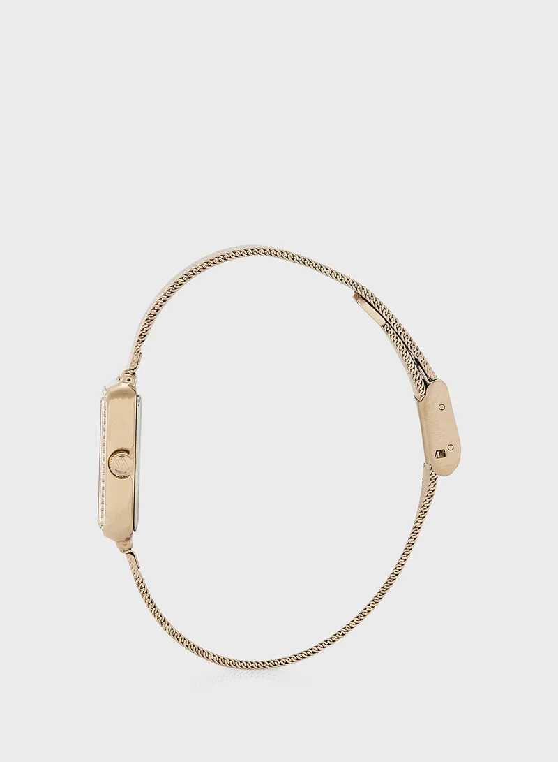 TOMMY HILFIGER Tea Mesh Strap Analog Bracelet Watch