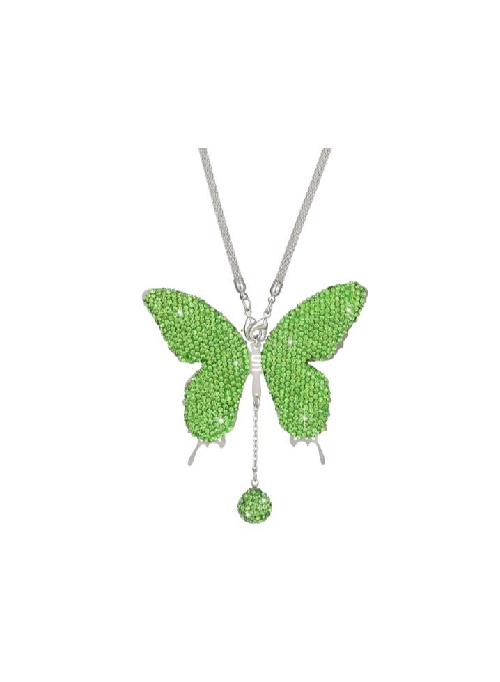 EBMINI New Car Diamond Inlaid Butterfly Pendant 