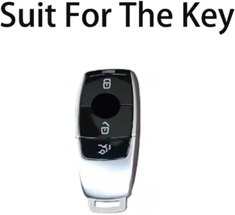 Diamond-Studded Key Fob Cover for A C E S G Class, GLC, CLE, CLA, GLB, GLS, W177, W205, X167 AMG Remote Key Case(E2) - Image 3