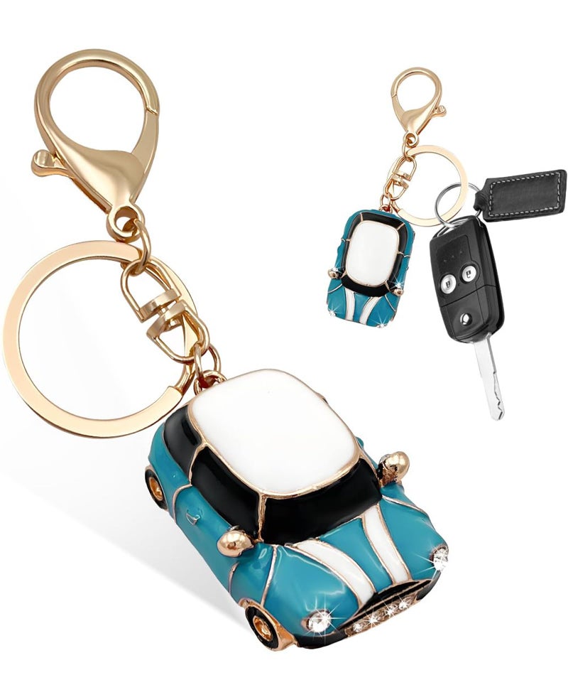 BdelrinQue Car Keychain, Bag Charms for Handbags, Key Chain for Girls Suitable for Car Enthusiasts, Key Organizer, Fashion Accessories - Image 1