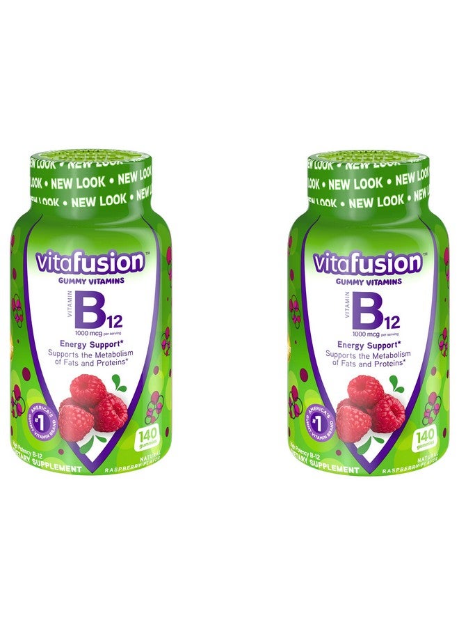 Vitafusion B-12 1000mcg Gummy 140 Count (Pack of 2) - Image 1