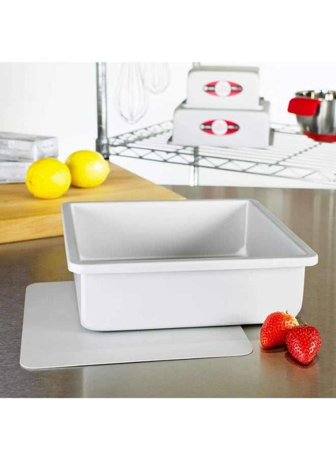 Fat Daddios - Fat Daddio's Anodized Aluminum Square Cheesecake Pan with Removable Bottom - Image 1