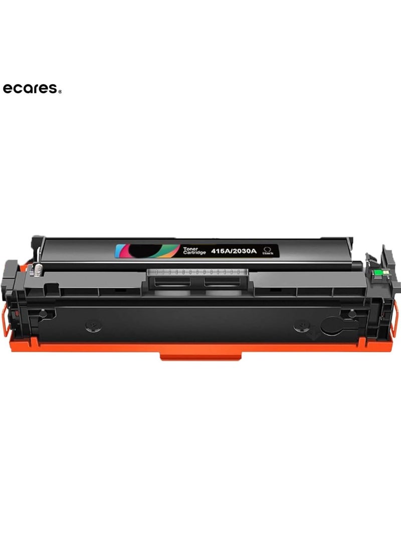 ECARES - ECARES® 415A Compatible Toner Cartridge W2030 for HP Color Laserjet Pro MFP M479fdw M479dw M479fdn M454dw M454dn (Black) - Image 1