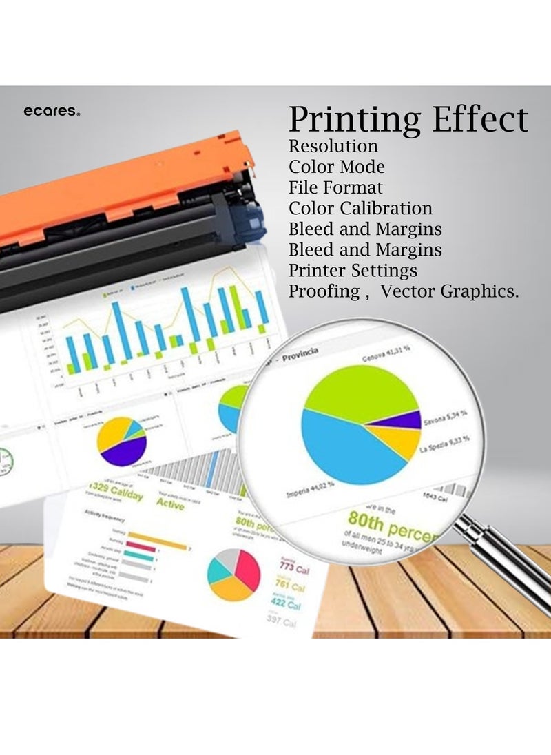 ECARES - ECARES® 415A Compatible Toner Cartridge W2030 for HP Color Laserjet Pro MFP M479fdw M479dw M479fdn M454dw M454dn (Black) - Image 1