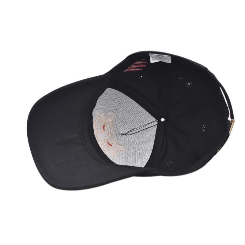 GEOCARTER Unisex Baseball Cap for Men & Women | Stylish Cotton Sports Hat | Adjustable & Comfortable Fit | Durable Cap for Outdoor, Gym, Running, Travel & Casual Use - Image 3