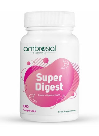 Super Digest With Betaine Hcl Pepsin, Ox-Bile, Pancreatin And L-Glutamic Acid Digestive Enzyme Supplements- 60 Capsule - pzsku/Z383710E8083C68A9720BZ/45/_/1695042675/c8bd78e2-bf9d-4e47-95ce-1a24e1943821