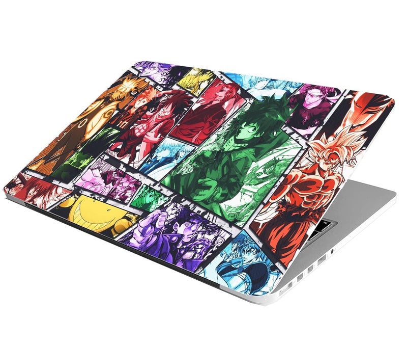 BAEYE Full Laptop Skin Stickers HD Quality Sticker for Laptops Upto 15.6" (Dustproof|Waterproof|Scratchproof|Reusable) - BE Anime Multi FL - Image 2