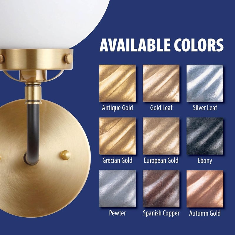 AMACO Rub 'n Buff European Gold Wax Metallic Finish - 15ml - Image 3