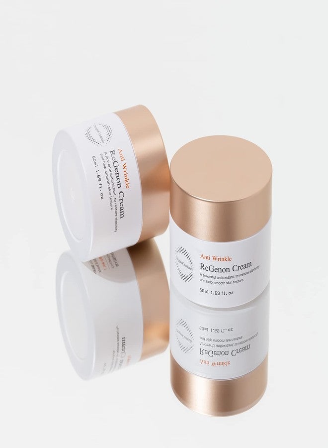 OxygenCeuticals ReGenon Cream - Super Antioxidant Anti-Aging Cream with 20,000 ppm Idebenone and Naturally-Derived Polymer (50ml) - Image 4