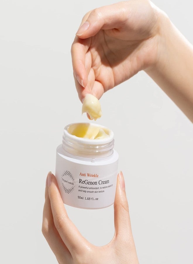 OxygenCeuticals ReGenon Cream - Super Antioxidant Anti-Aging Cream with 20,000 ppm Idebenone and Naturally-Derived Polymer (50ml) - Image 3