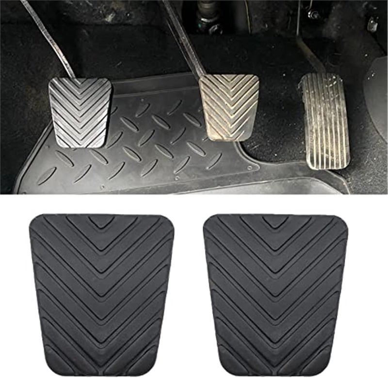 Wivplex Brake Clutch Pedal Pad Cover Set - Image 2