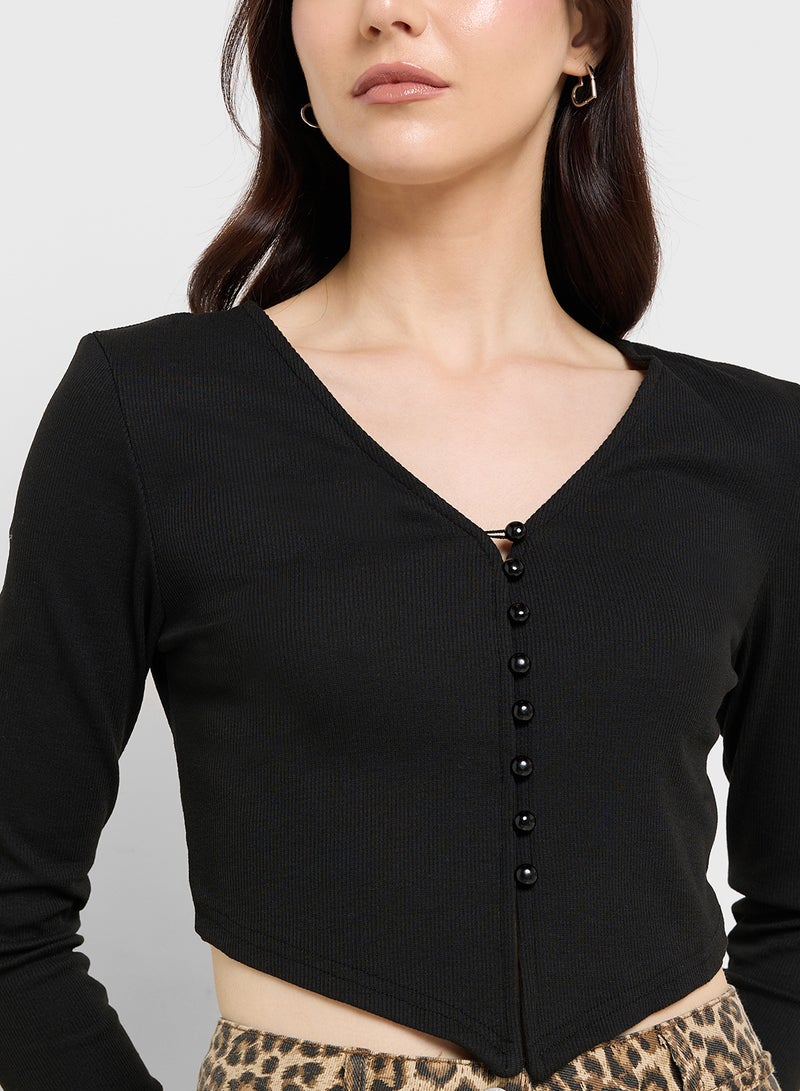 جينجر بلوزة كورست ضيقة - Image 3