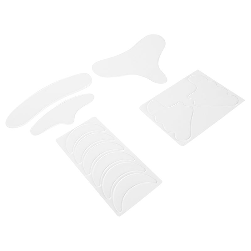 Facial Wrinkle Patches Silicone Reusable AntiWrinkle Eye Forehead Neck Chest Pads Sticker - Image 1