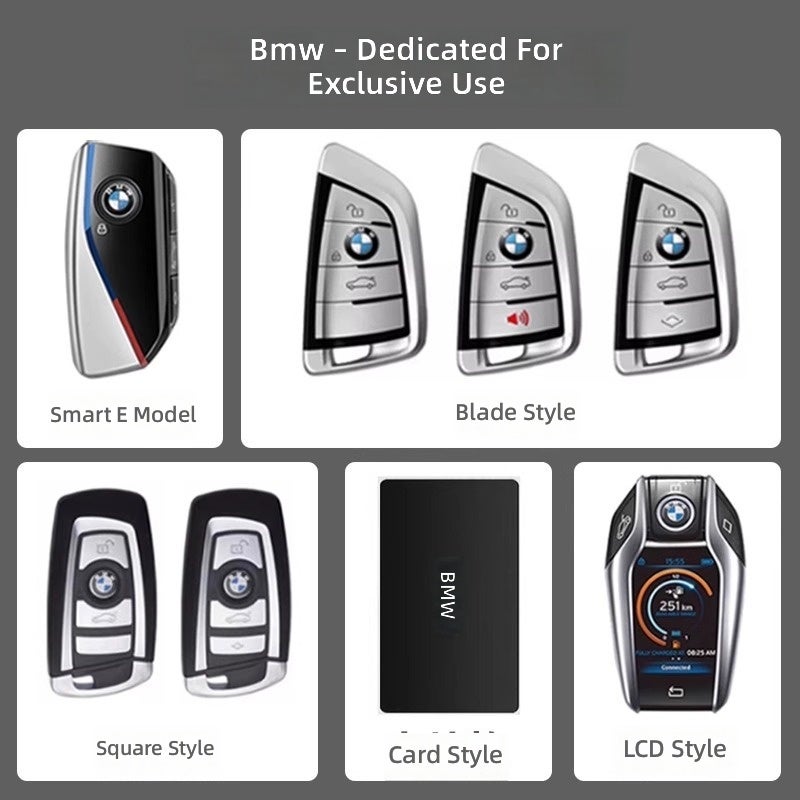 BMW 2025 BMW X5 Key Case - Premium Zinc Alloy Cover for X5, X3, X1, i5, and More - Image 2